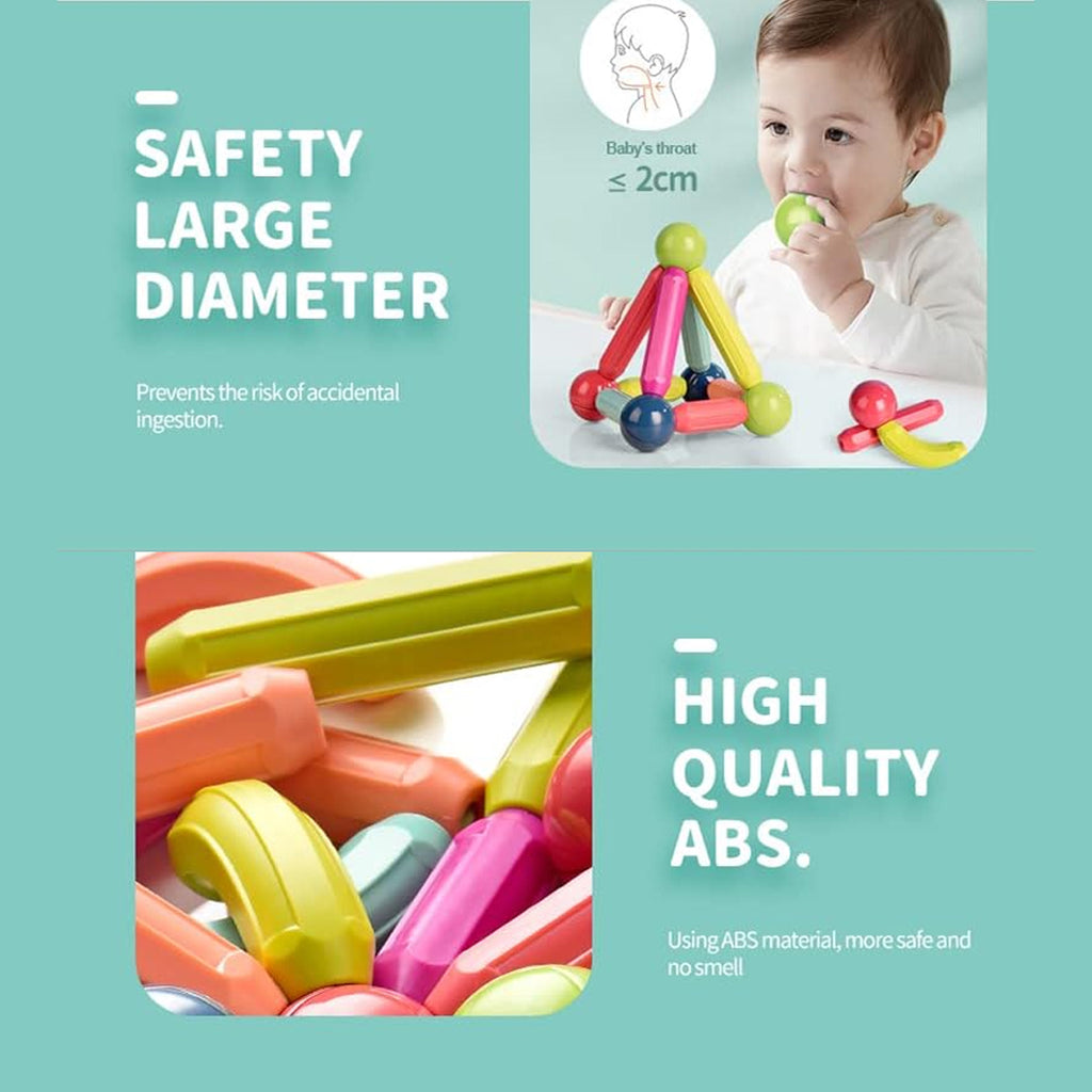 Magnetic Stick Building Blocks Set