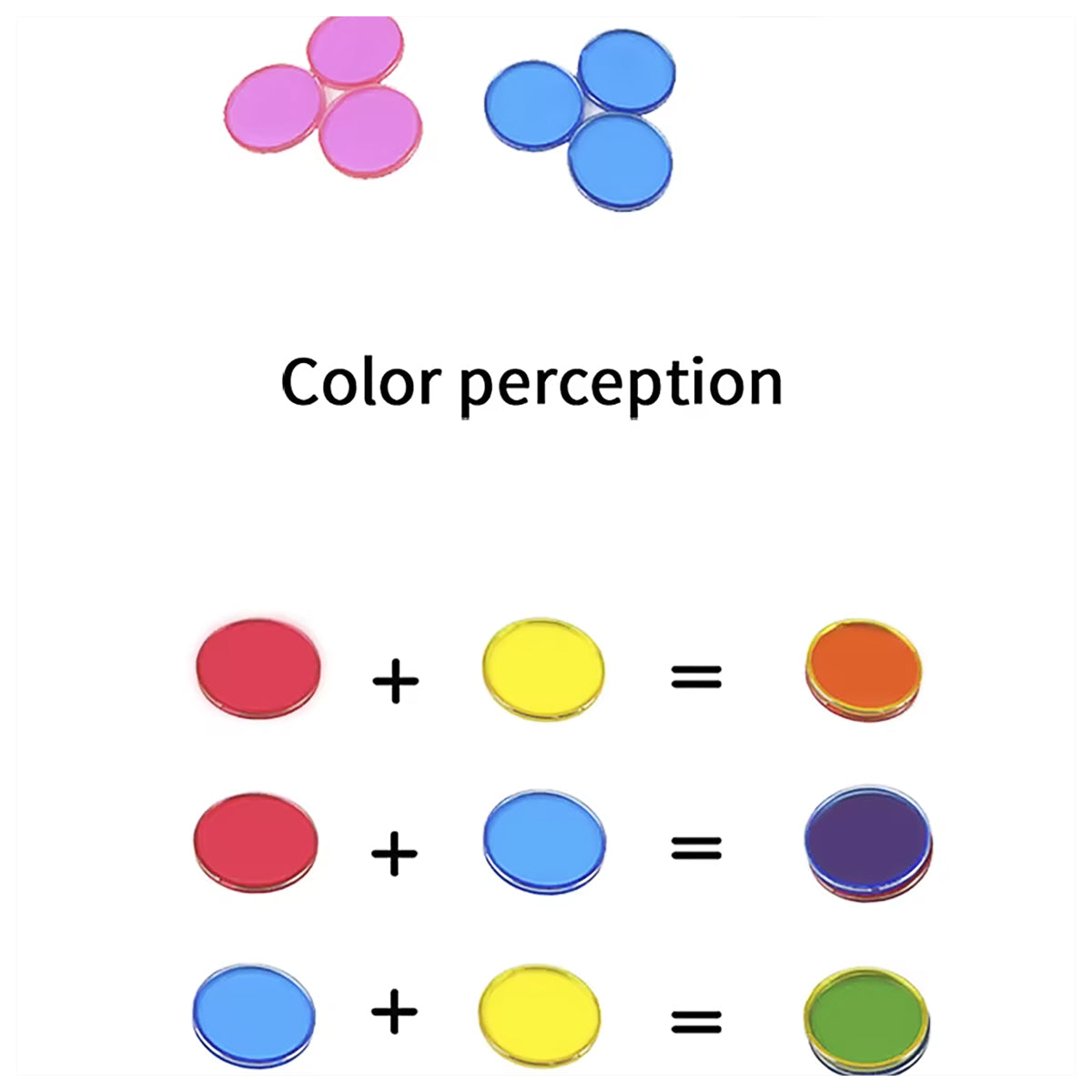 Magnetic Color Learning Discs