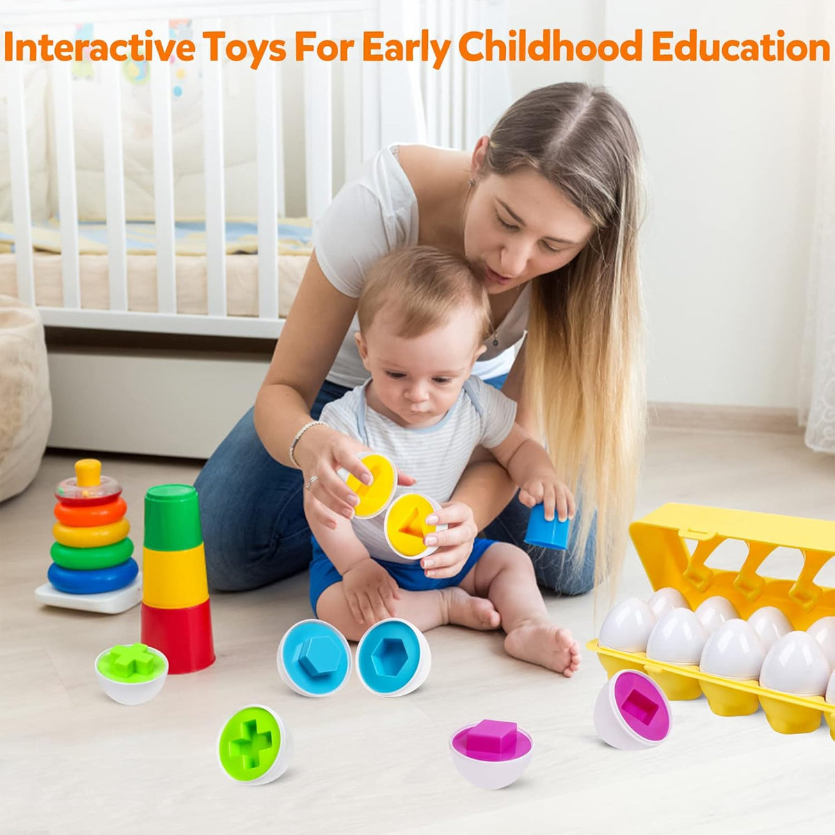 Montessori Smart Egg Matching Toy