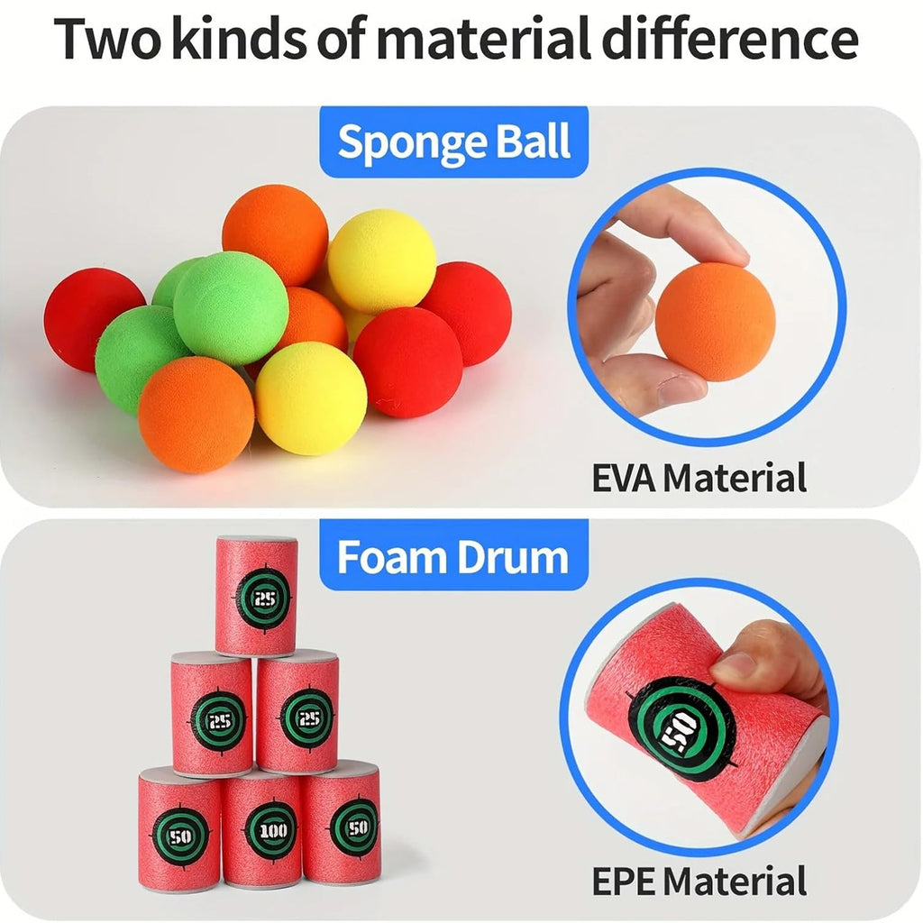 Soft Bullet Target Practice Toy Set