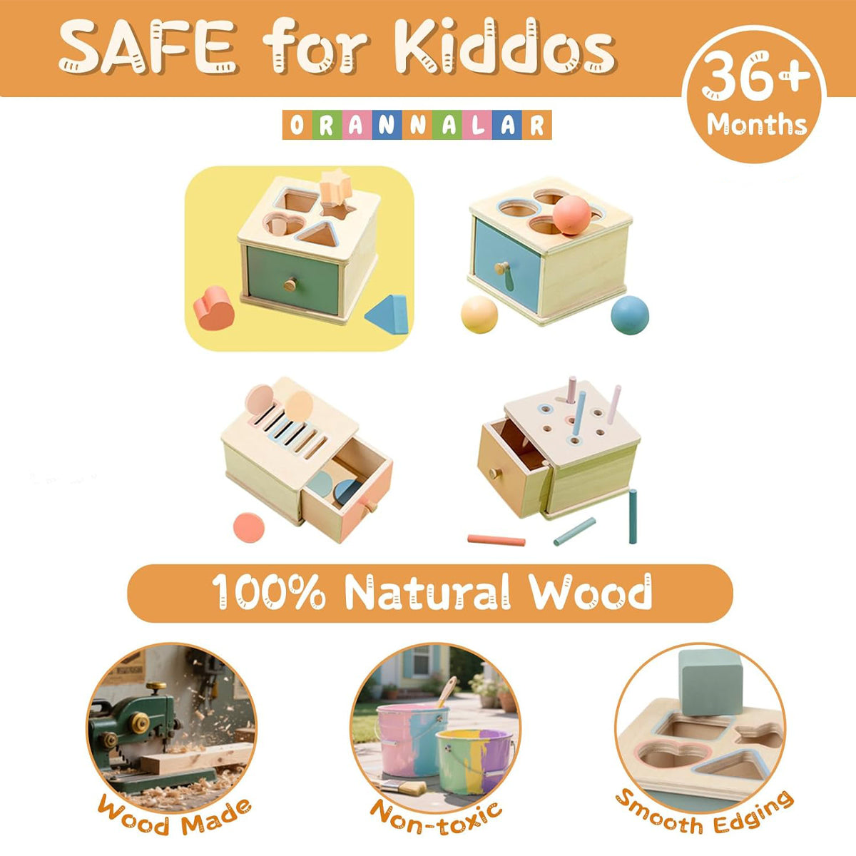 Montessori Object Permanence Box