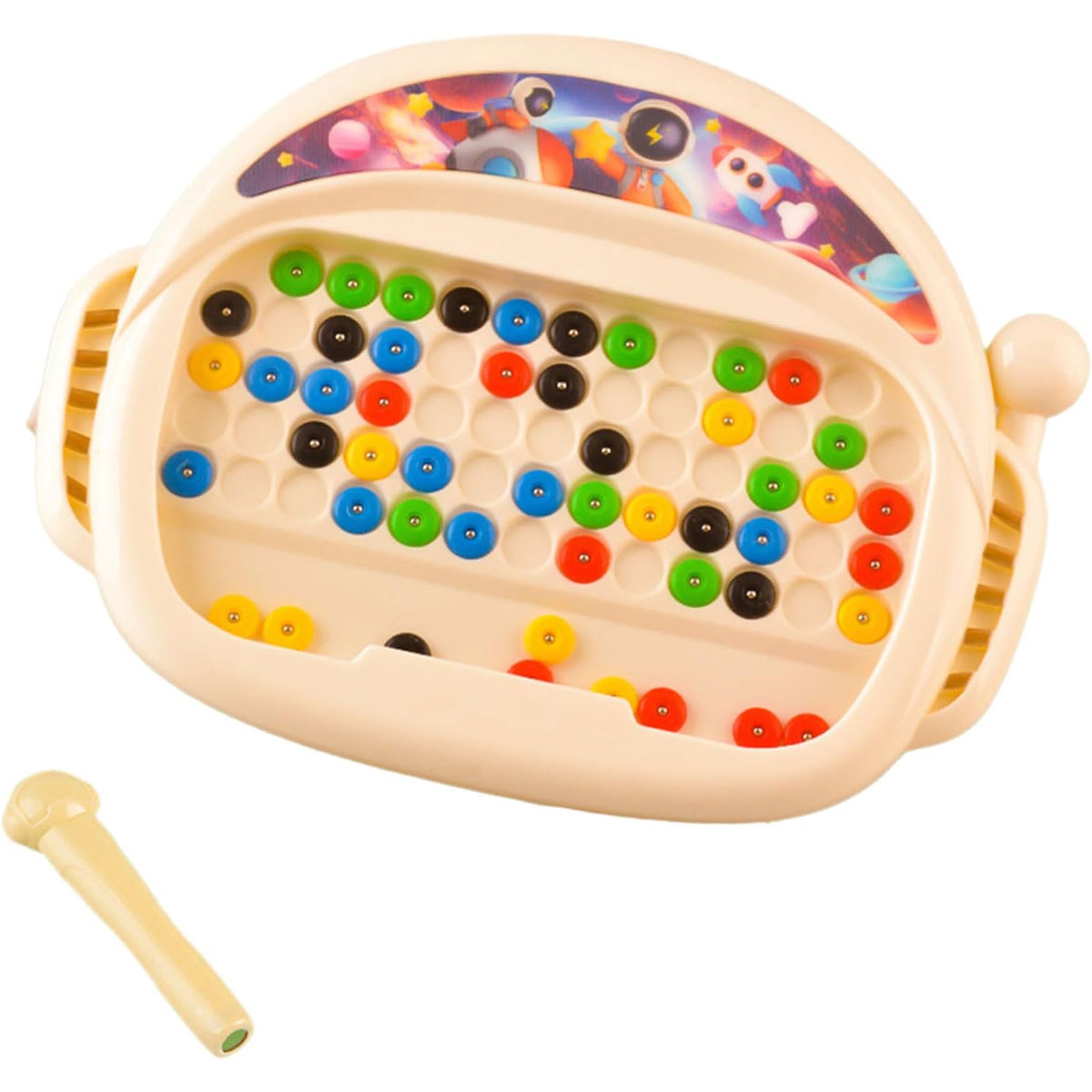 Magnetic Doodle Board with Beads