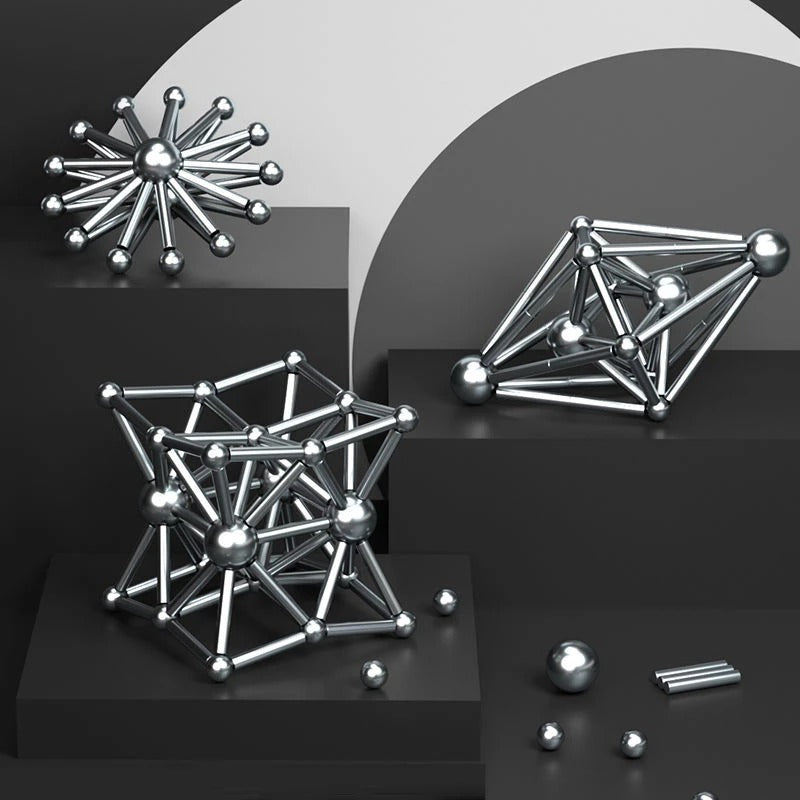 DIY Magnetic Sticks And Balls