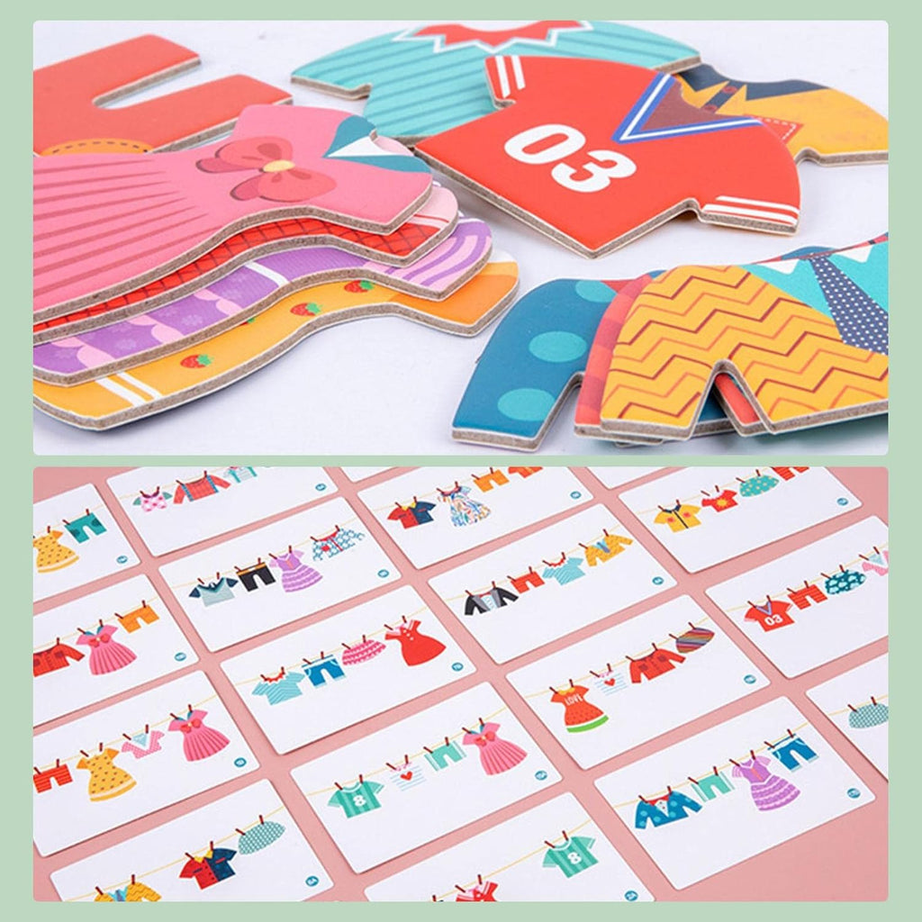 Wooden Dress-Up Puzzle Game –
