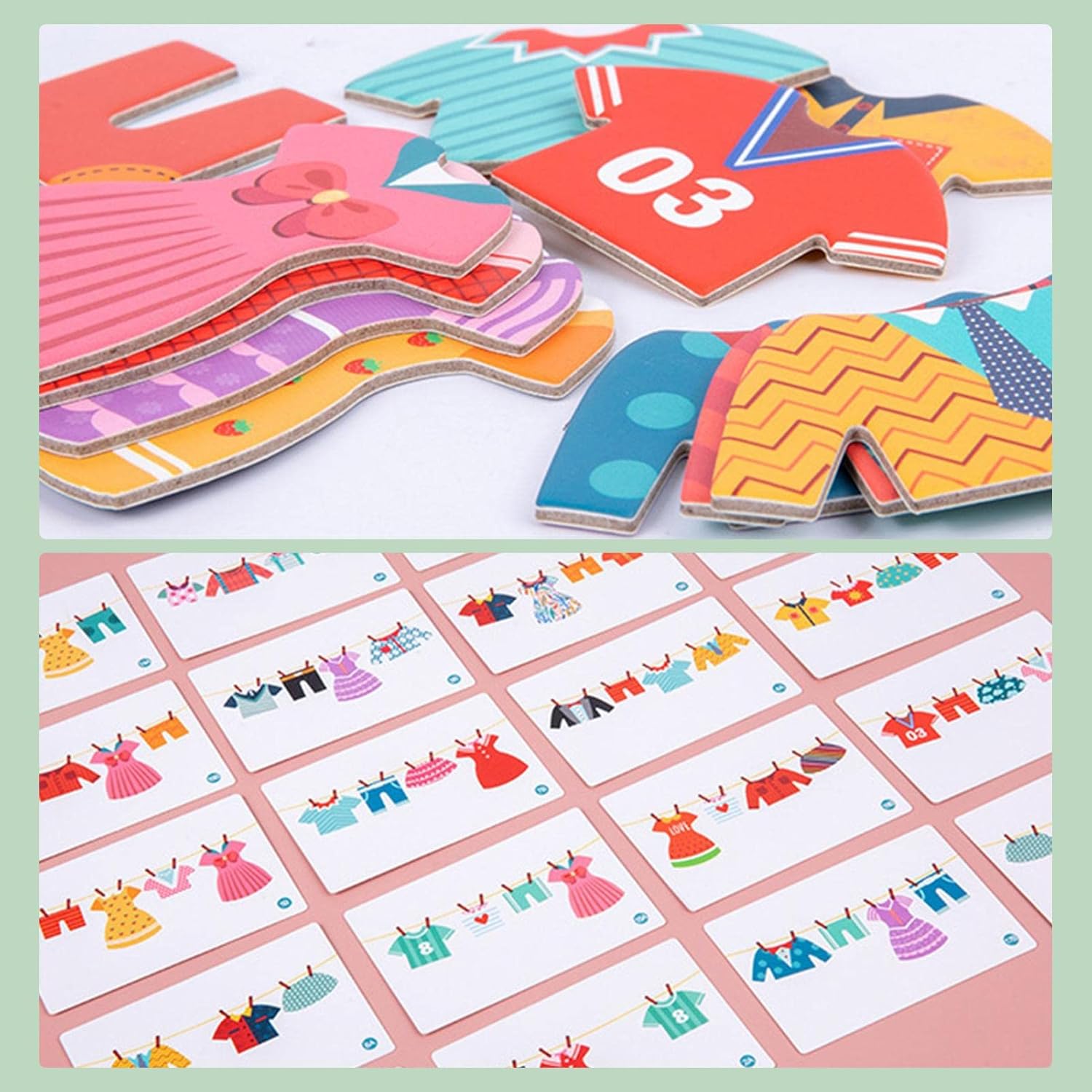 Wooden Dress-Up Puzzle Game –
