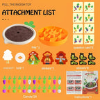 Montessori Carrot Harvest Toy