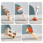 5PCS Wooden Musical Instrument Set