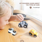 Montessori Wooden Traffic Car Puzzle