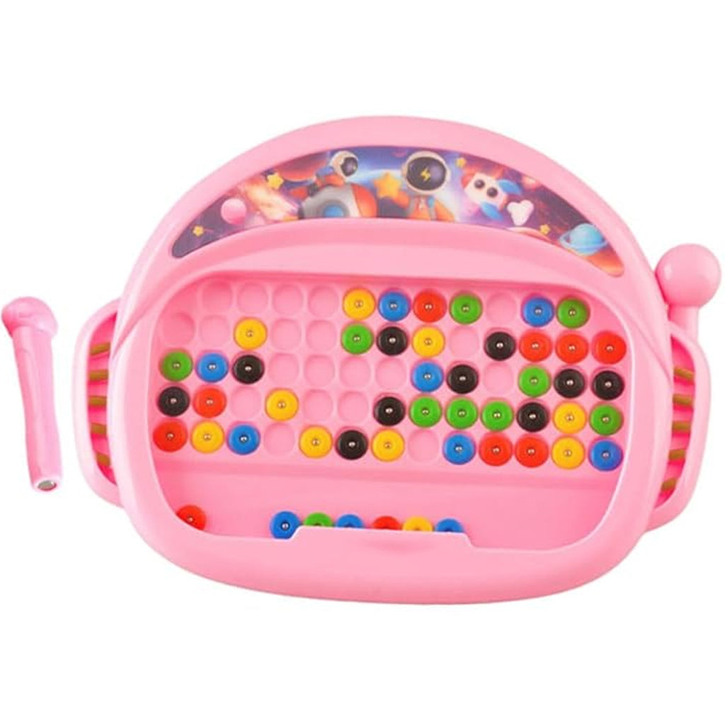 Magnetic Doodle Board with Beads
