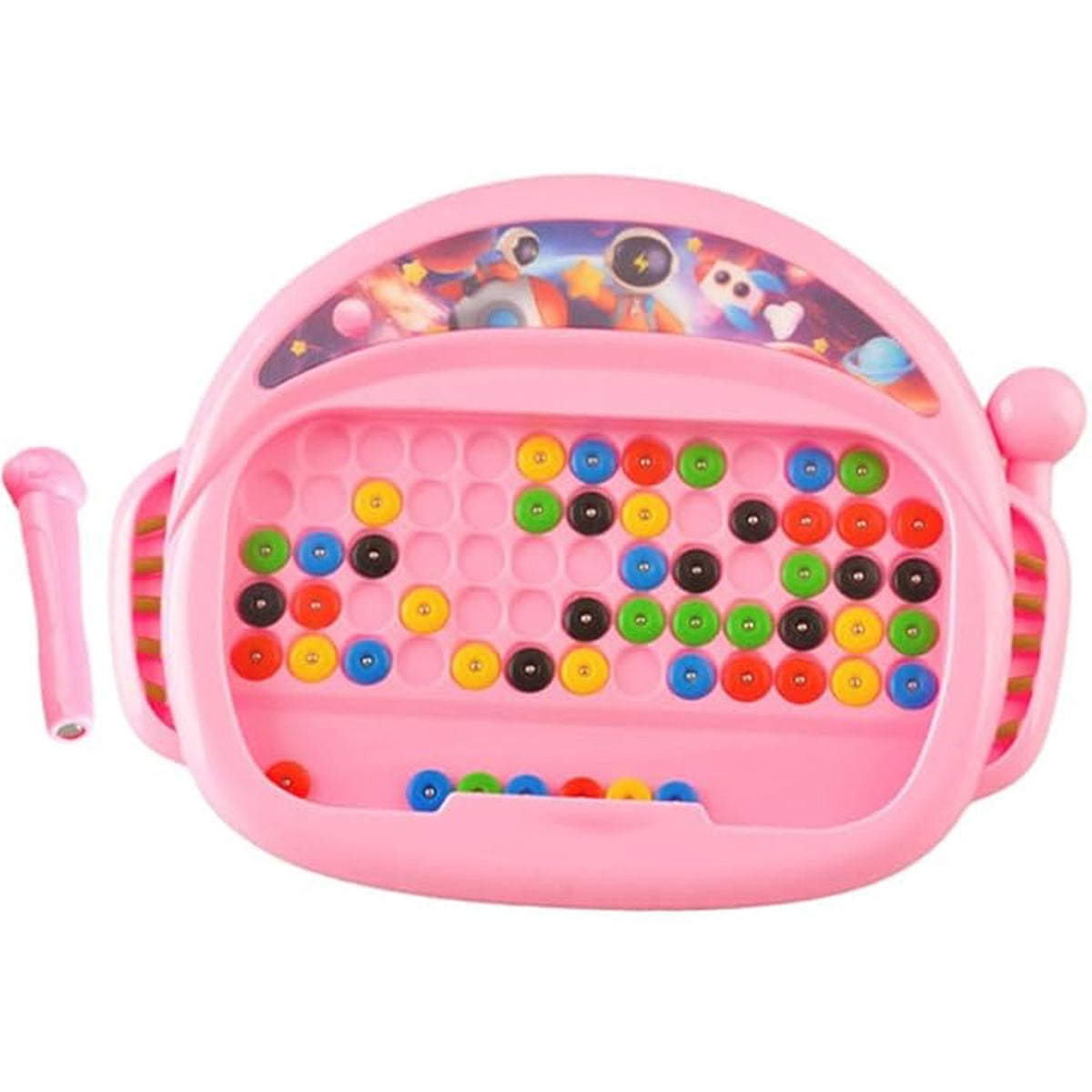 Magnetic Doodle Board with Beads