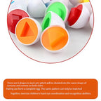 Matching Eggs Learning Toy with Chicken Storage Case