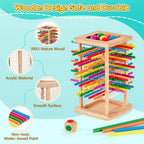 Montessori Color Stick Board Game