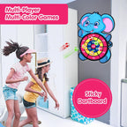 Cartoon Animal Sticky Ball Dart Board Game Set