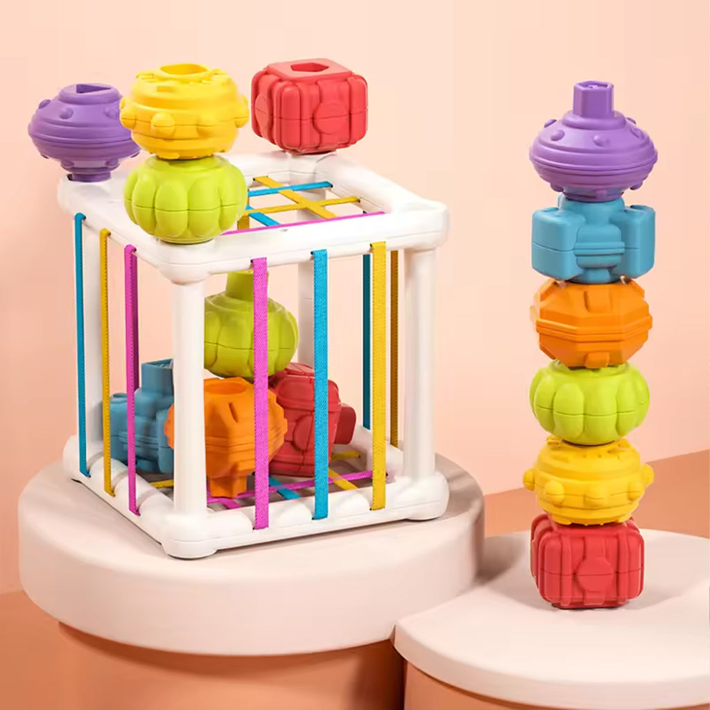 Baby Sensory Shape Sorter Cube