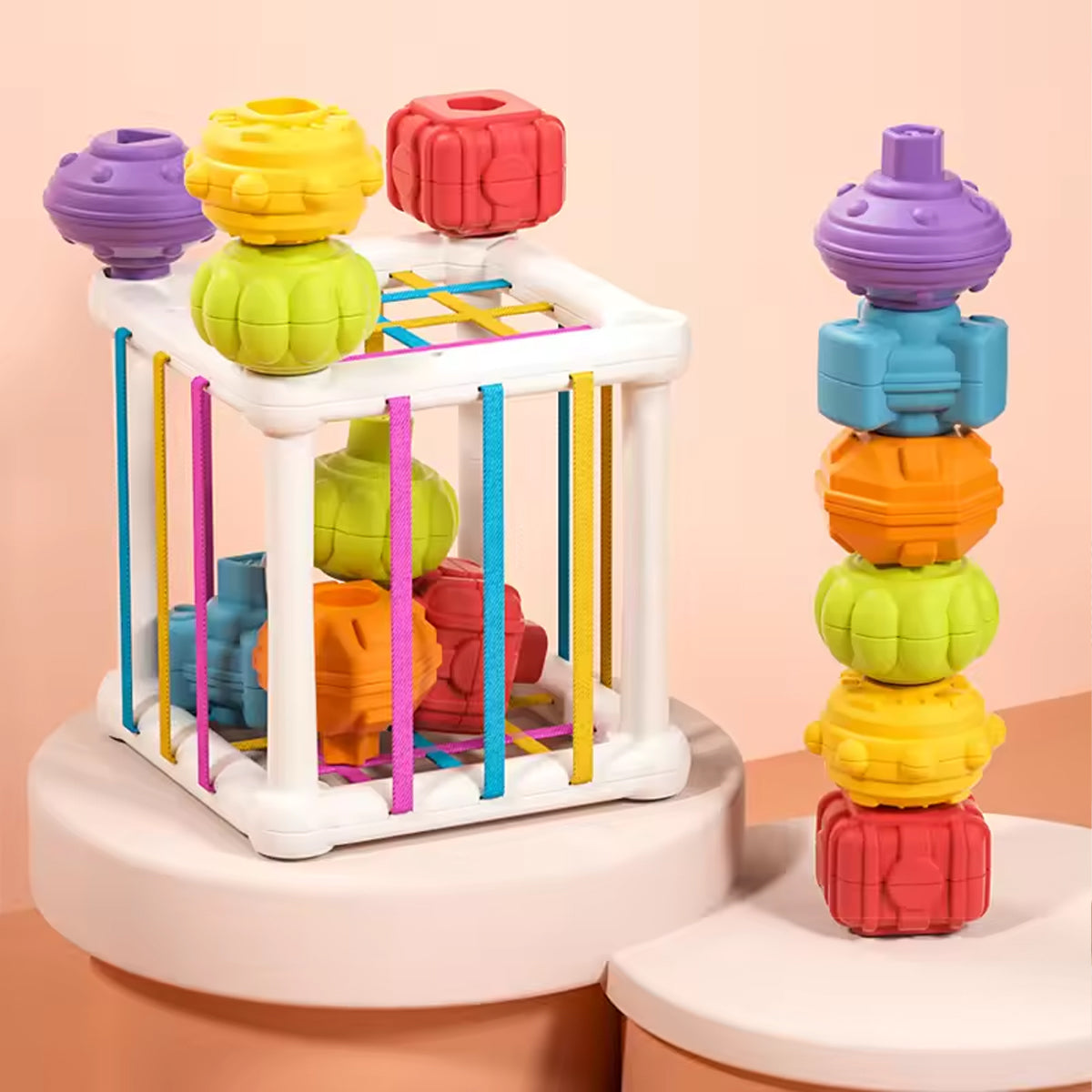 Baby Sensory Shape Sorter Cube