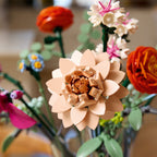 Romantic Rose Bouquet Building Block Set, Anniversary Gift