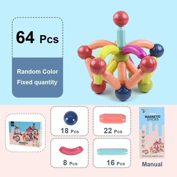 Educational Magnet Building Blocks