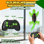 Wall Crawler Gecko RC Lizard Toy with LED Eyes