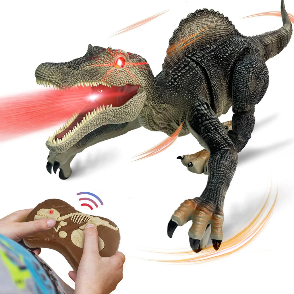 RC Dinosaur Toy With Water Spray, 3-In-1 Design For Kids