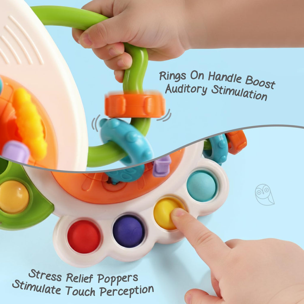 Sensory Owl Teether Toy