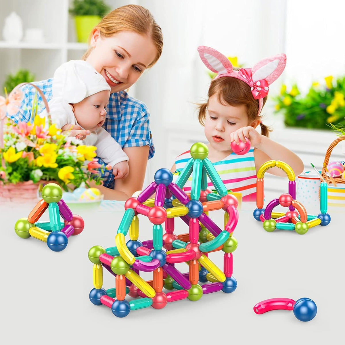 Magnetic Stick Building Blocks Set