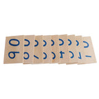Montessori Wooden Number Cards 1–9000