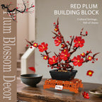 Plum Blossom Bonsai Building Block Set, 669 Pieces