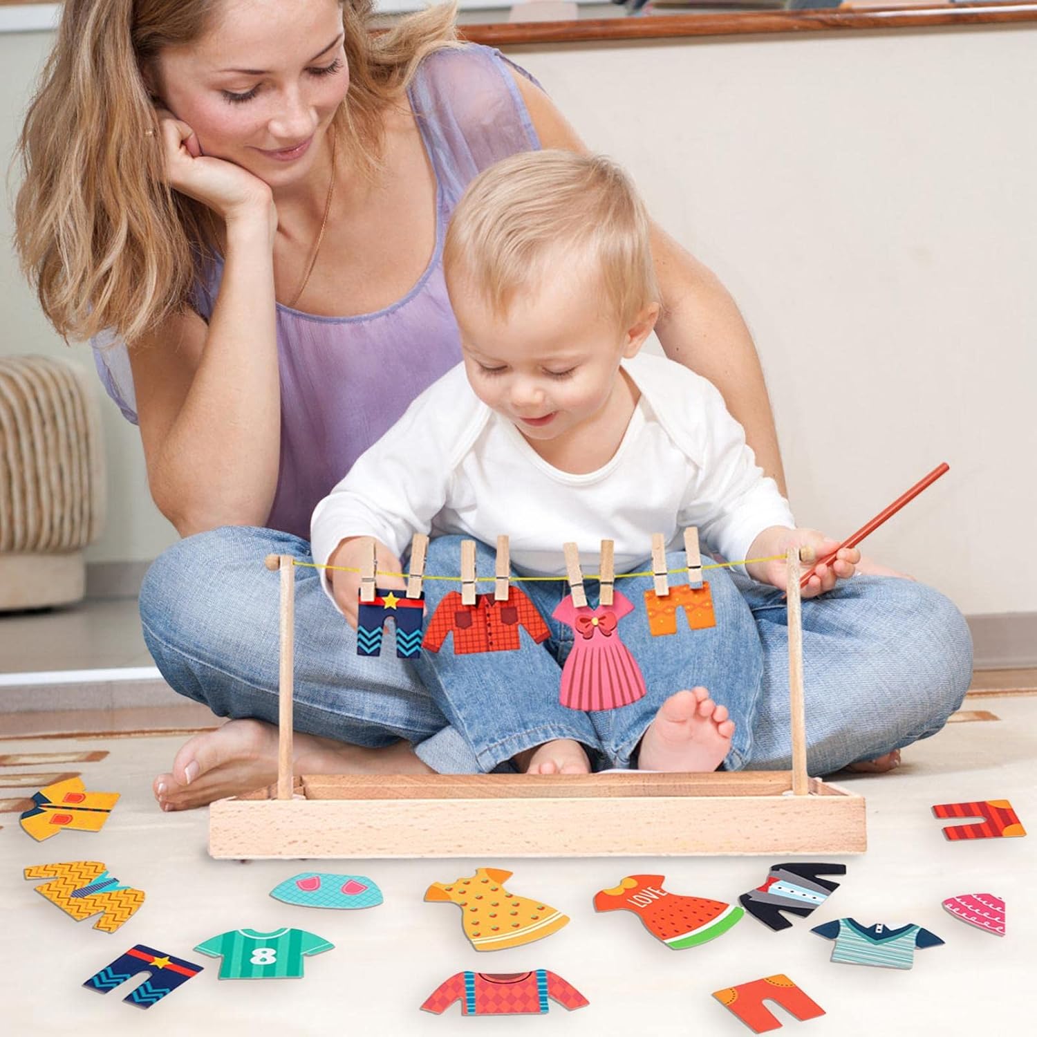 Wooden Dress-Up Puzzle Game –