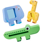 Wooden Animal Stacking Blocks