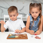 Silicone World Map Puzzle for Fun Geography Learning