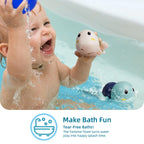 Cute Swimming Turtles Wind Up Toys for Baby Toddlers 1+ Years Old