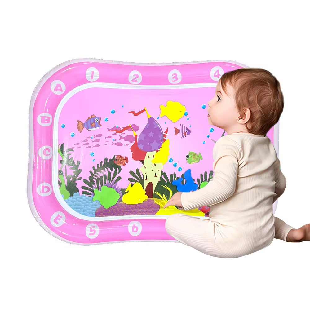 Baby Inflatable Tummy Time Water Play Mat