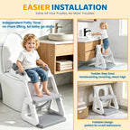Potty Training Seat with Step Stool Ladder for Toddlers