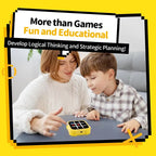 4-in-1 Electronic Tic Tac Toe Handheld Game Console