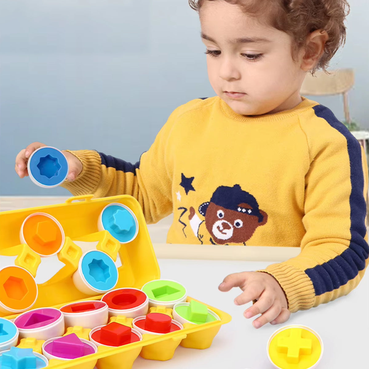 Montessori Smart Egg Matching Toy