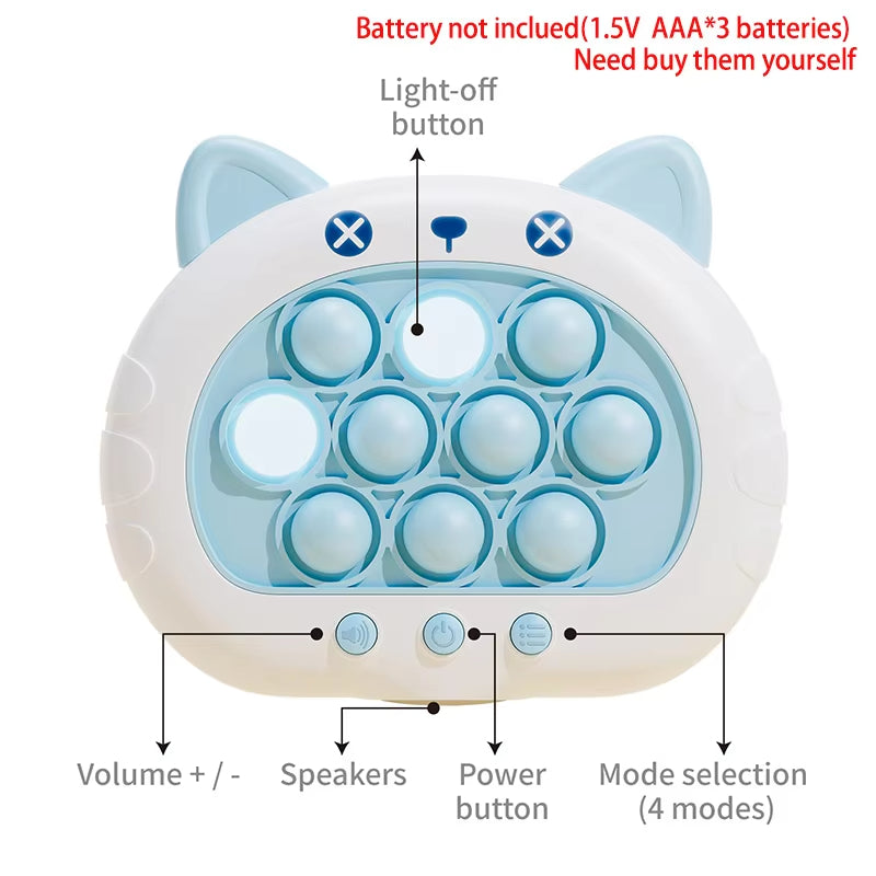 Fast Press Quick Push Game – 3rd Gen Cute Animals