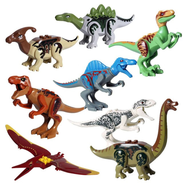 Dinosaur Building Block Set With Prehistoric Design For Kids