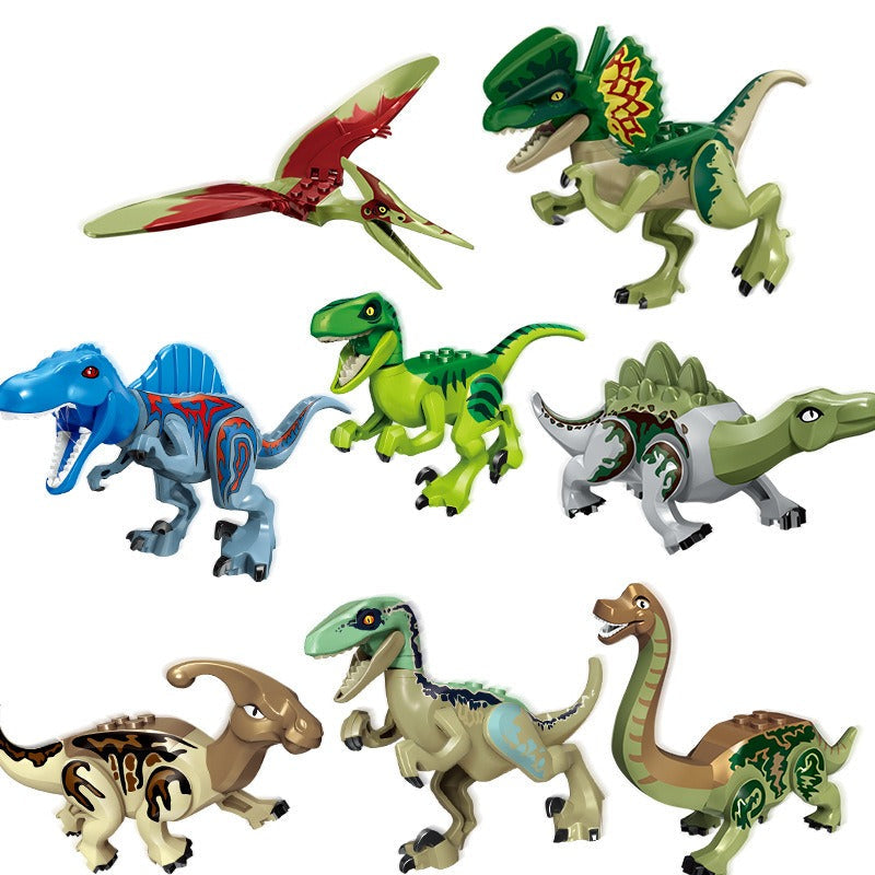 Dinosaur Building Block Set With Prehistoric Design For Kids