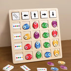 Montessori Wooden Logic Board Game