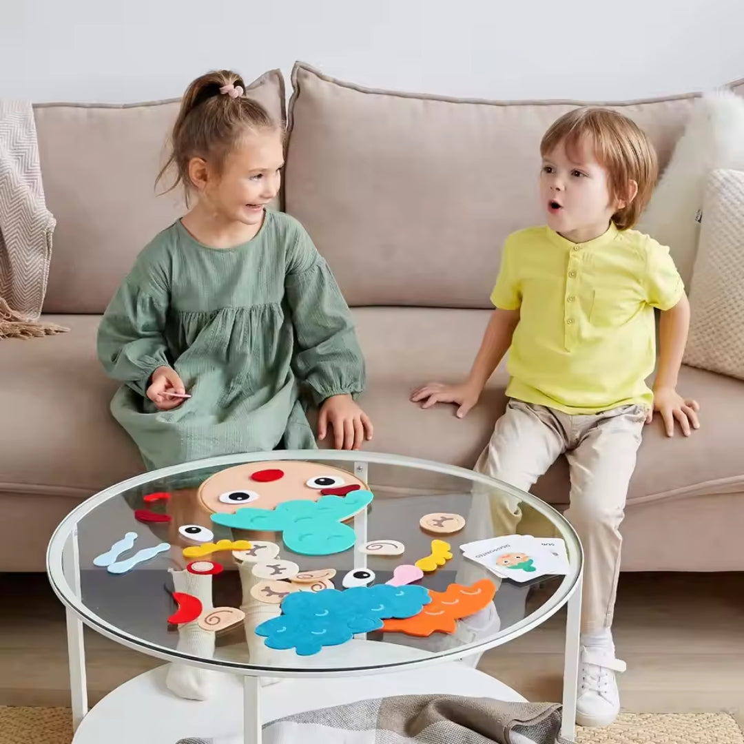 Montessori Facial Expression Matching Game