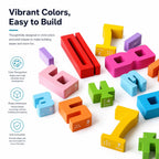 Montessori Wooden Number Blocks