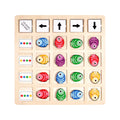 Montessori Wooden Logic Board Game