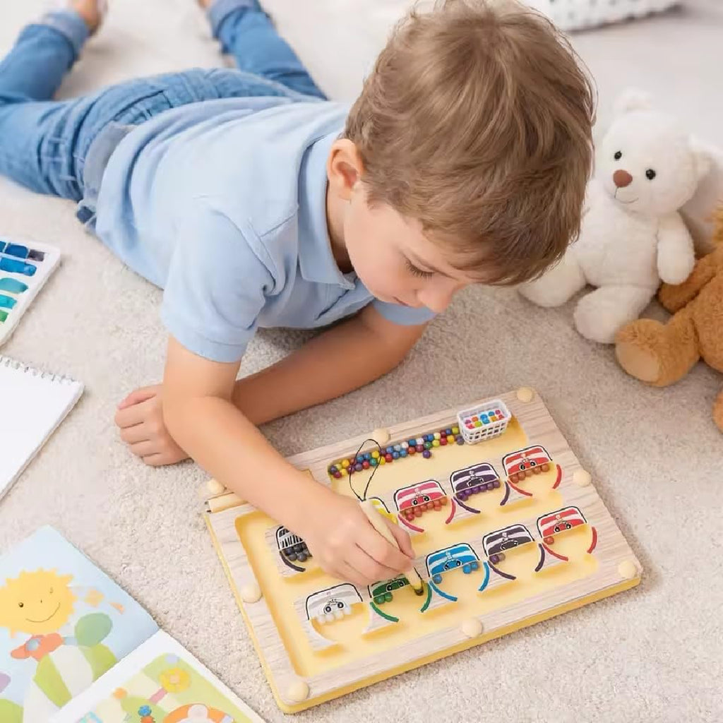 Montessori Magnetic Color & Number Maze