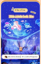 Kawaii Projector USB rechargeable kids bedroom