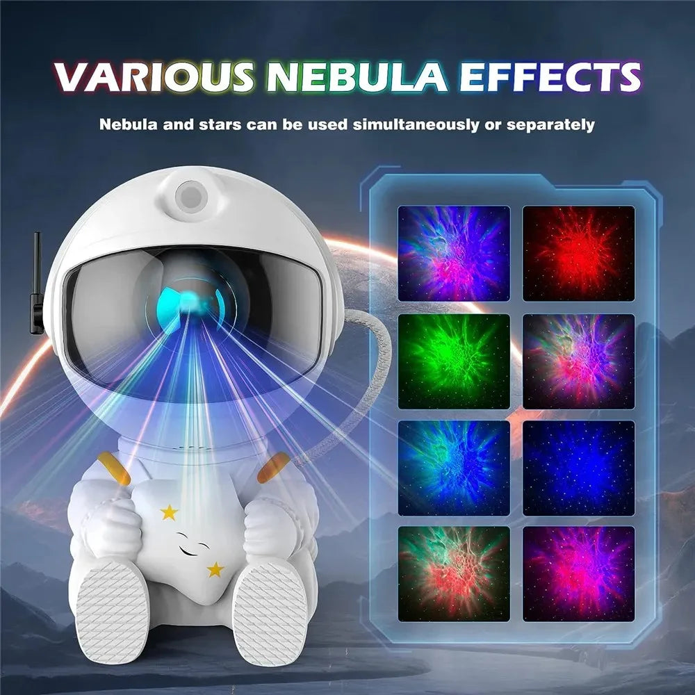 Astronaut Projector nebula effect