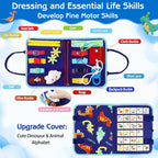 Montessori busy board toddler activities