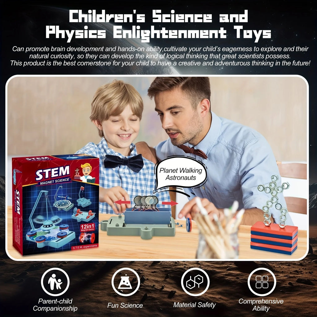 Anti-gravity STEM kit components