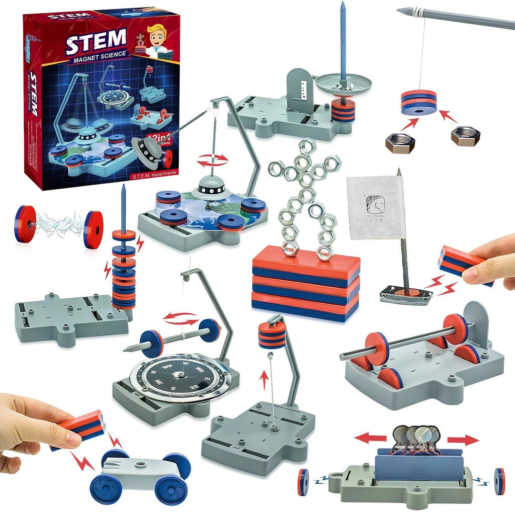 STEM 12-in-1 Anti-Gravity Magnetic Levitation Science Kit