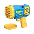 40-Hole Automatic Bubble Machine Gun for Kids with LED Lights, Outdoor Toy