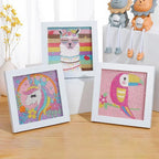 5D Diamond Painting Craft Kit For Kids, Ages 5+